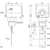 Šķidruma strāvas relejs (mehān.). 1" (FQS-U30G) Slow switch - Image 2