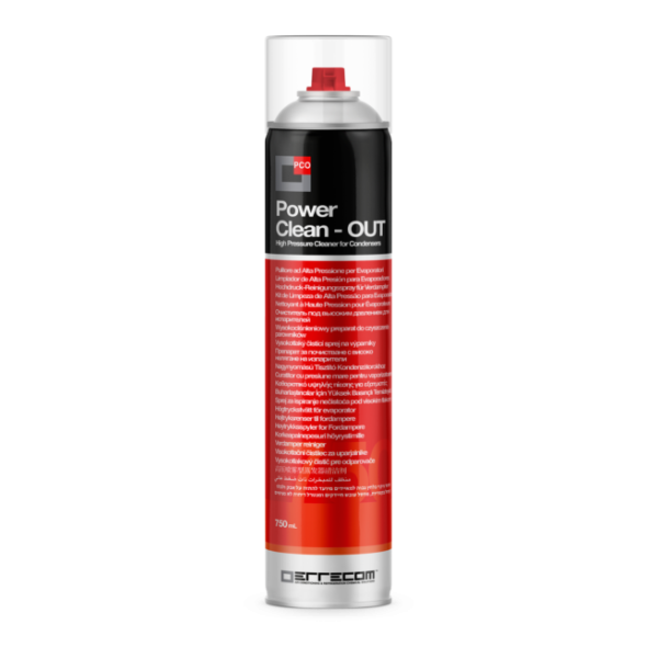 ERRECOM Power Clean Out Aerosol augstspiediena kondensatora tīrītājs / 750 ml (AB1063.YW.01)